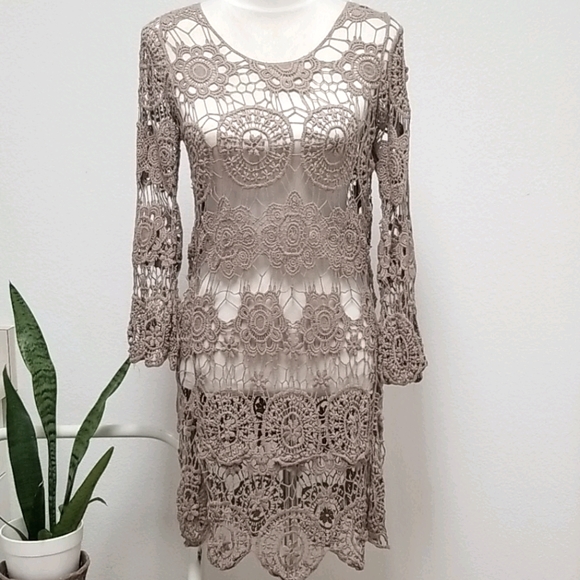 CROCHET COVER UP MOCCA🌴🌻👙 - Picture 9 of 9